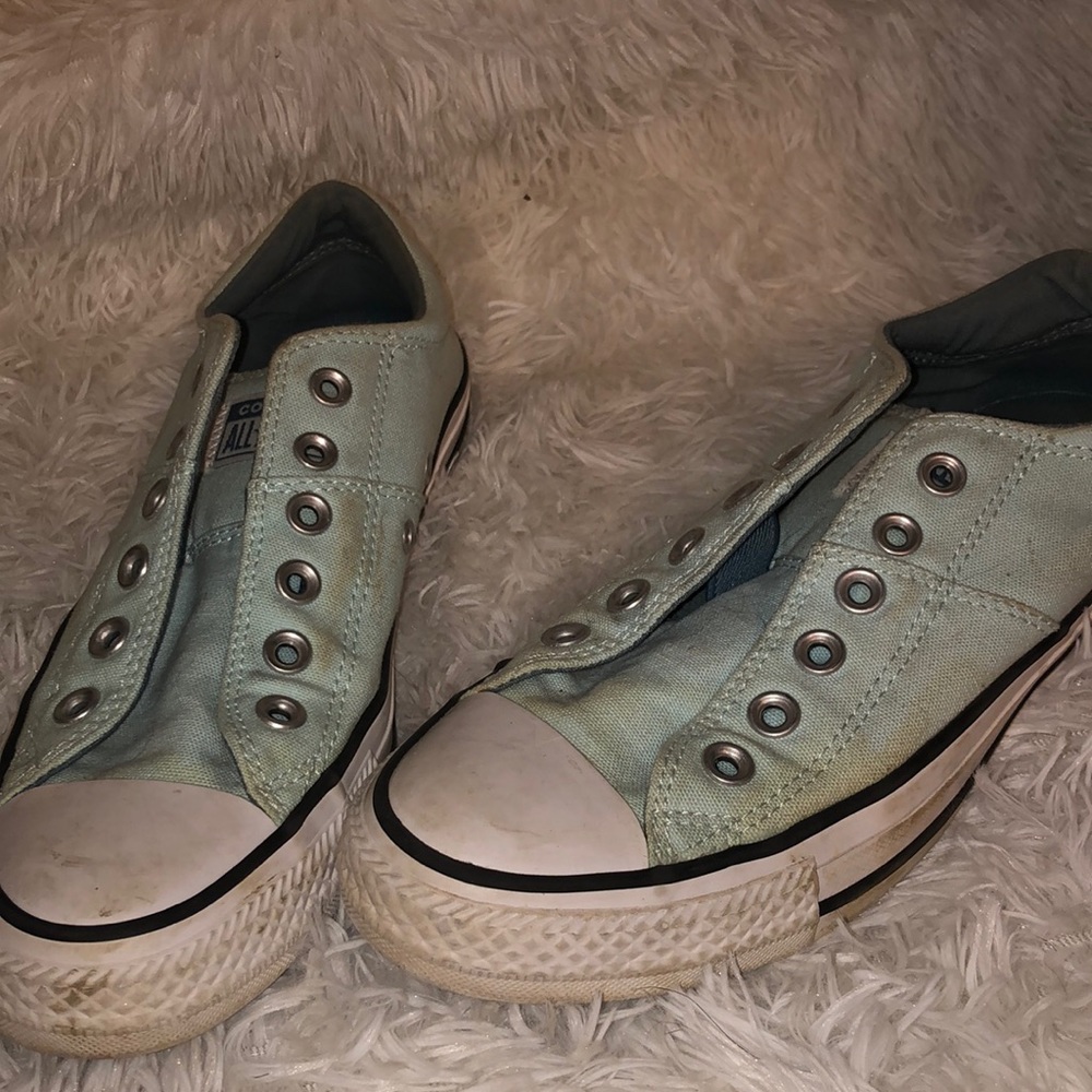 Teal converse